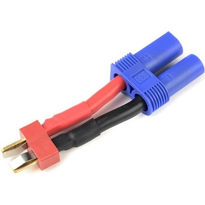 GForce Konverzní kabel Deans samec EC5 samec 12AWG – Zboží Dáma