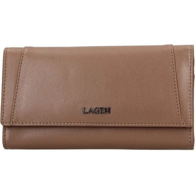 Lagen dámska kožená peňaženka BLC 5064 621 TAUPE