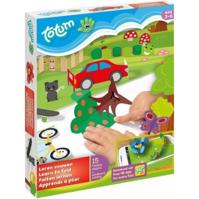 Totum Творчески комплект Totum - Сгъни и направи, Превозни средства (T740020)
