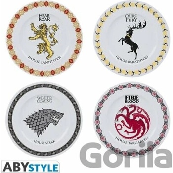 ABYstyle Sada talířů Game of Thrones 4 ks