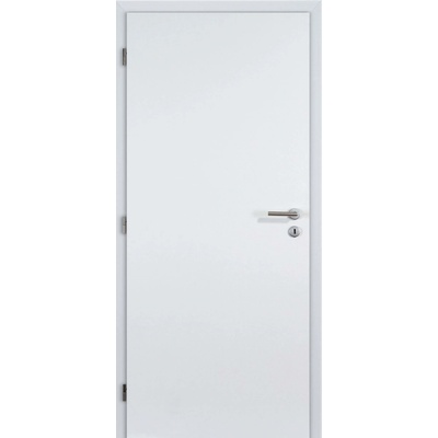 Doornite Basic 60 L, 646 × 1983 mm, lakované, levé, bílé, plné C1HMFP.60L1