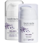 Biotrade Melabel Комплект - Изсветляващ нощен крем и Дневен крем за лице, SPF50+, 2 x 50 ml