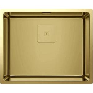 Teka Иноксова мивка за вграждане 3-в-1, Metallic, за шкаф със светъл отвор 60 см FlexLinea RS15 50.40 месинг (М.1013.БР) - xmall Мивка за вграждане