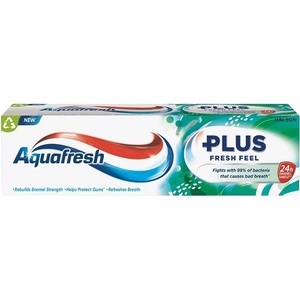 Aquafresh Паста за зъби Plus Fresh Feel, 75 ml - baby