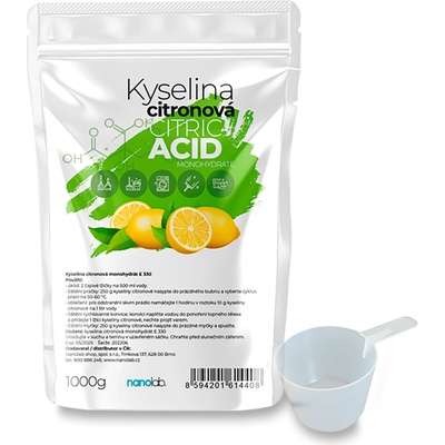 Nanolab Kyselina citronová CITRIC ACID 1 kg