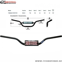 Renthal riadidlá Fatbar 602 Yamaha YZ/YZF