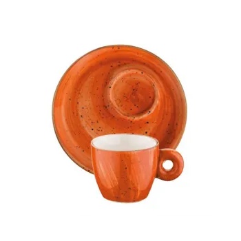 Bonna - Terracota - Комплект чашка с чинийка за еспресо 70ml (ATC BNC 01ESP) (0101693)