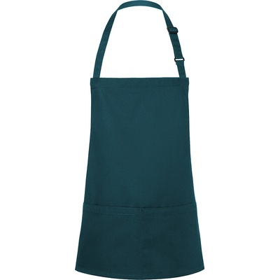 G.Gastro Karlowsky Zástěra s laclem krátká Basic piniově zelená D9785558