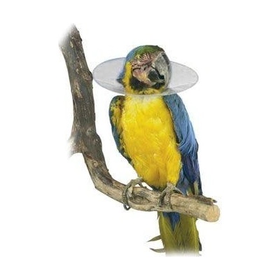Bird Collar Límec ochranný plastový pro ptáky 10cm