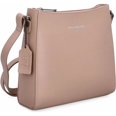 Noelia Bolger kožená crossbody kabelka N.Bolger NB 0097 N nude