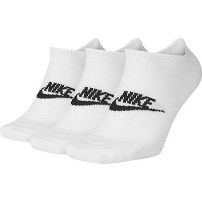 Nike Sportswear Everyday Essential No Show Socks White Black