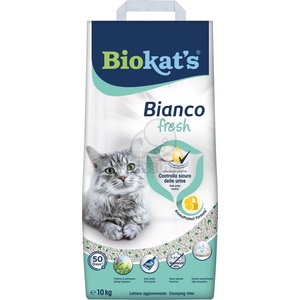 Biokat's Bianco Fresh постелка 10 кг