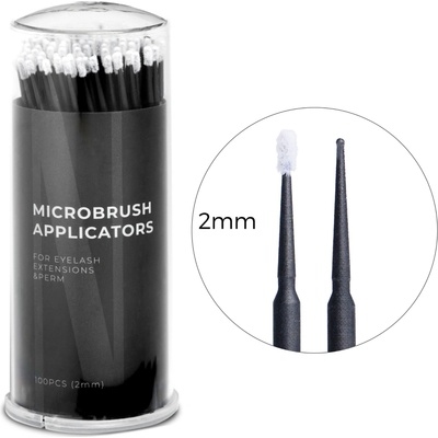 Nanolash Microbrush kefka na mihalnice 2 mm 100 ks
