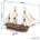 Occre HMS Erebus 1: 75 комплект