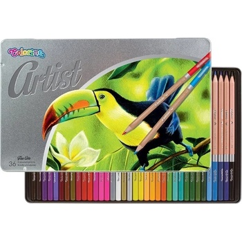 COOLPACK Цветни моливи COLORINO Artist метална кутия 36 цвята