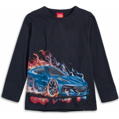 Chlapecké tričko KYLY AUTO LAMBO černé