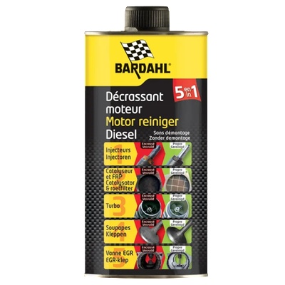 Bardahl Diesel 5 in 1 Cleaner /инжектор, клапани, DPF, EGR, Turbo/ 500 мл