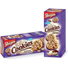 Bergen Čokoládové cookies s arašídy 150 g