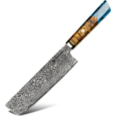 DAMANO nůž šéfkuchařský Nakiri AZURE DMS-205 (8")