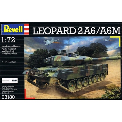 Revell Plastic ModelKit tank 03180 Leopard 2 A:72