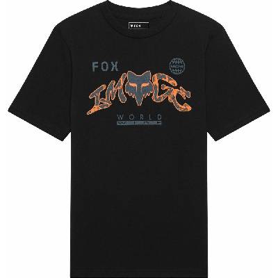 FOX Youth Image Print SS Ultra Black