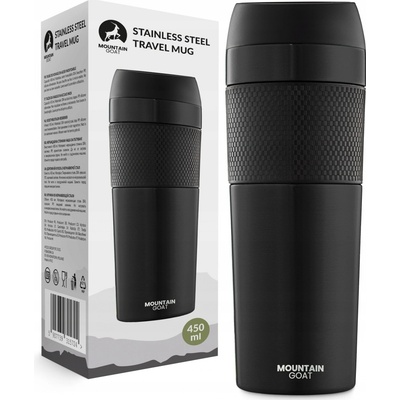 Mountain termohrnek Goat Thermal Mug Travel 400 ml černý