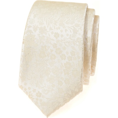 Avantgard Kravata Slim Lux 571-22201 Smetanová