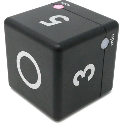 TFA 38.2040.01- Digitálny časovač CUBE - čierny