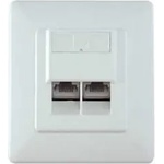 SeaMAX Розетка Screened GE Style Data Wall Outlet 2x RJ45 (H) - Flush Mount (FA-691KS-88-C5E)