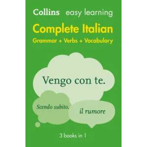 Easy Learning Italian Complete Grammar, Verbs and Vocabulary (2016)