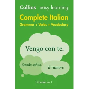 Easy Learning Italian Complete Grammar, Verbs and Vocabulary
