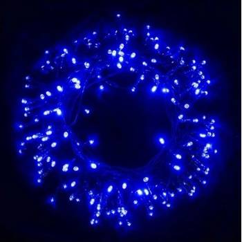 decoLED LED osvětlení vánoční venkovní 4 m 32 modrých diod