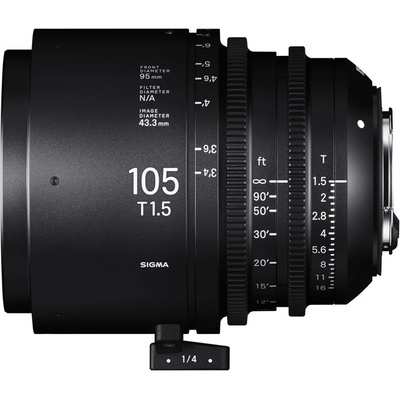 SIGMA CINE 105mm T1.5 FF FL FVE METRIC Fully Luminous Sony E-mount