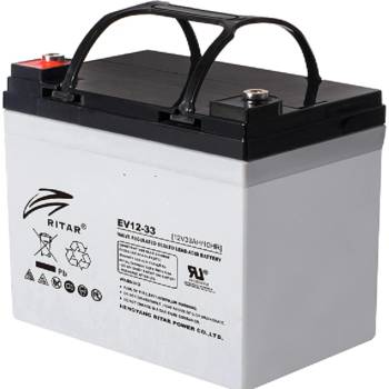 Ritar Power Акумулаторна батерия Ritar Power EV12-33, 12V, 33Ah, GEL, F7(M8)/F11(M6) конектори (EV12-33)