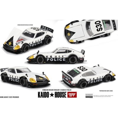 MINI GT Nissan Fairlady Z Kaido GT Police 1:64