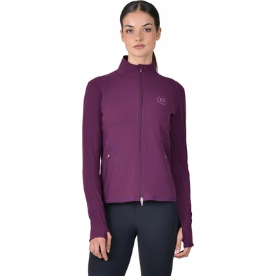 Dublin Яке Dublin Women's Versatile Multi-Way Stretch Long Sleeve Full Zip Equestrian Jacket - Purple Violet