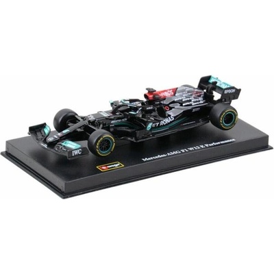 Bburago Bburago 1: 43 RACE F1 - MERCEDES-AMG F1 W12 E Performance (2021) #77 (Валтери Ботас) бял