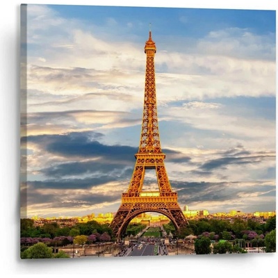 Sablio Obraz Eiffel Tower 3 - 110x110 cm