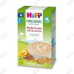 Hipp Био Безмлечна многозърнеста каша с елда 4м+ 200г