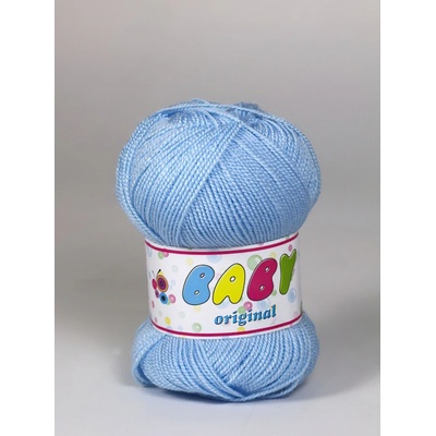Storex Pletací příze BABY ORIGINAL 0040 modrá, klasická, 50g/220m