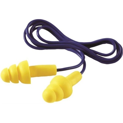 3M UF-01-000N Ultrafit Tvarované zátky so šnúrkou pre opakované použitie 32dB
