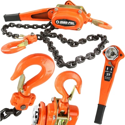 Ruční pákový naviják- Hupcuk 3t profi 40457_1 – Hledejceny.cz