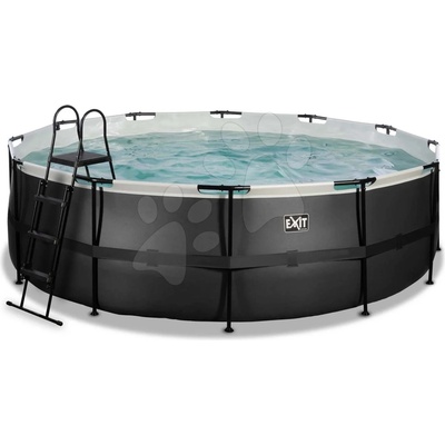 Exit Toys Black Leather pool 450x122 cm