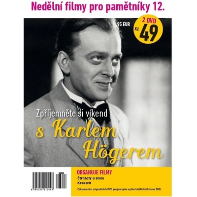 Karel Höger pošetka DVD