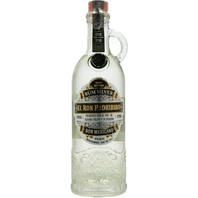 El Ron Prohibido Blanco 40% 0,7 l (holá láhev)