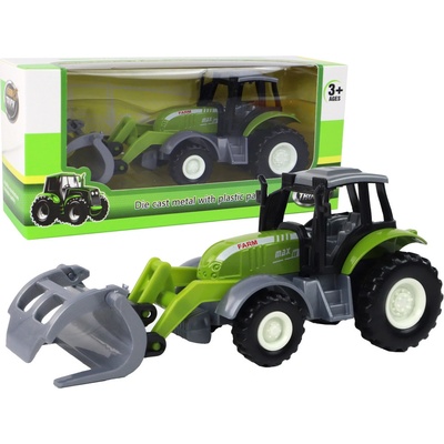 Mamido Traktor se lžící typu krokodýl zelený