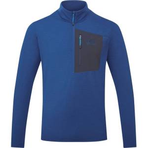 Mountain Equipment Мъжки поларен пуловер Mountain Equipment Lumiko Zip-T Fleece jumper - Admiral / Cosmos (005-7032-0112)