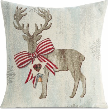 Eurofirany Vianočná gobelínová BOW1 45 x 45 CM