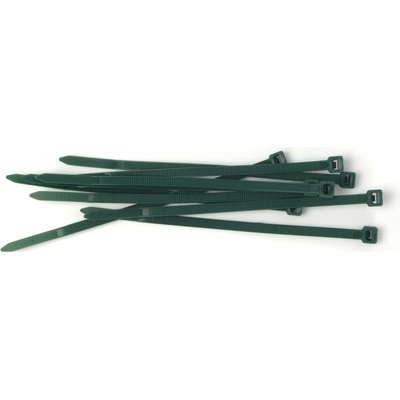 Sťahovacie pásky pre umelé ploty 3,2 mm x 14 cm, 50ks zelené
