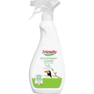 Friendly Organic Екологичен почистващ препарат за играчки и детски аксесоари, 500 мл